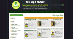 Desktop Screenshot of ebooks.cdndalat.edu.vn